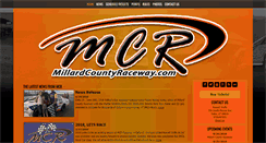 Desktop Screenshot of millardcountyraceway.com