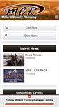 Mobile Screenshot of millardcountyraceway.com